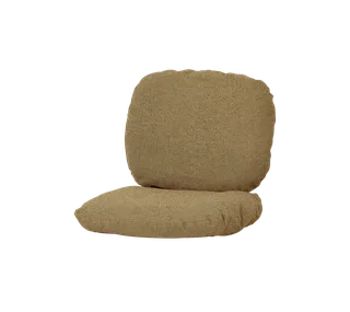 Hive chair, Cushion set von Cane-line in Turmeric yellow, Rise w/QuickDry & Airflow – Produktfoto 2 von 2