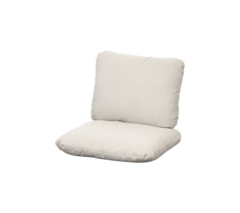 Sticks armchair, Cushion set von Cane-line in Sand, Natté w/QuickDry & Airflow – Produktfoto 2 von 2