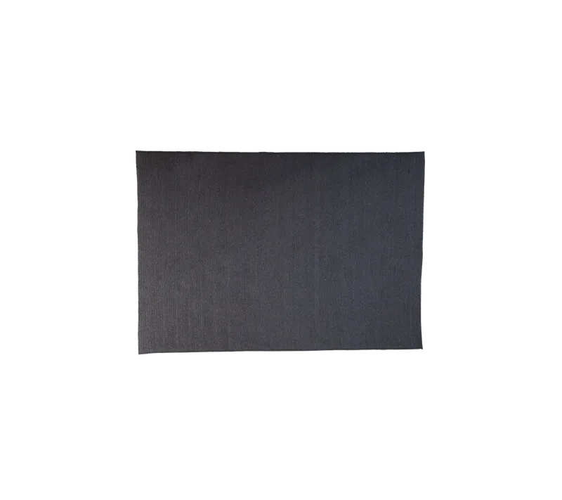 Circle rug, 240x170 cm by Cane-line in Dark grey, string Soft Rope – product photo
