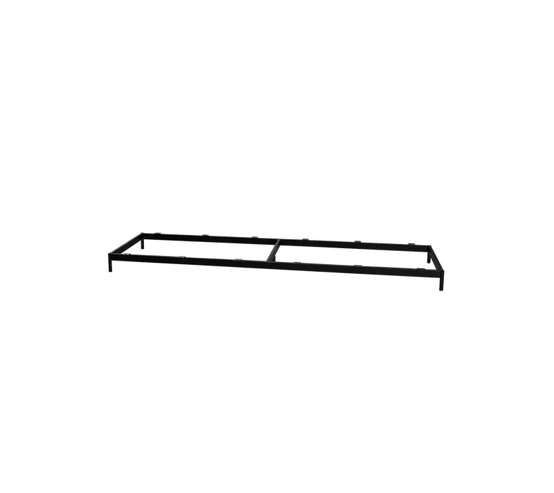Aura frame module, 3-seater module von Cane-line in Black, metal – Produktfoto