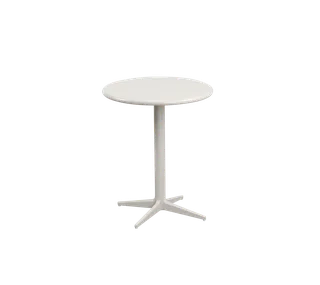 Drop café table dia. 45 cm de Cane-line en Sand, Aluminium, Sand, semi glossy aluminium – photo du produit 2 sur 2
