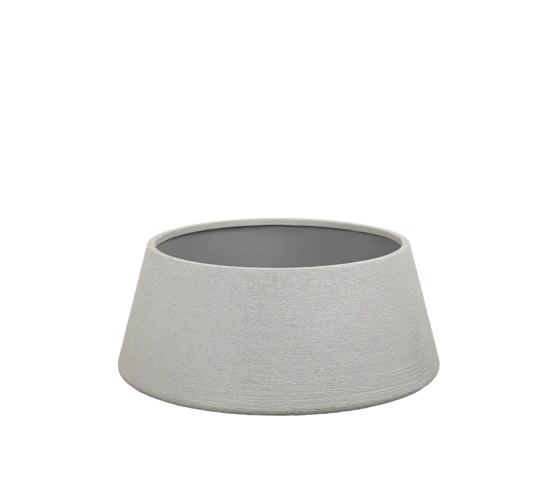 Soil planter trapezium, medium by Cane-line in Concrete structure, Fiber glass – product photo