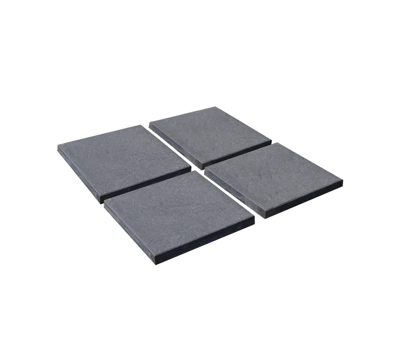 Hyde luxe parasol base (4 tiles) by Cane-line in Grey, concrete – product photo