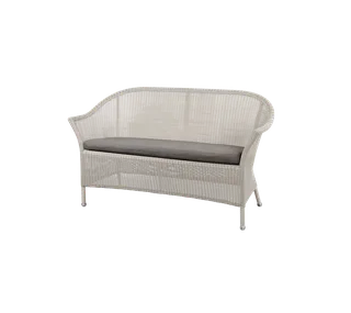 Lansing 2-seater sofa, Seat cushion van Cane-line in Taupe, Free – productfoto 1 van 2