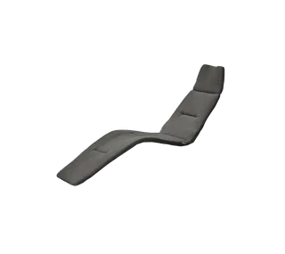 Sunrise sunchair, Cushion van Cane-line in Black, Natté w/QuickDry & Airflow – productfoto 3 van 3