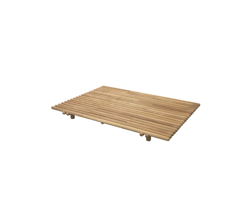 Sticks platform sofa module base van Cane-line in Teak – productfoto