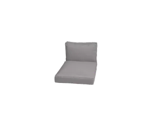Chester lounge chair, Cushion set by Cane-line in Taupe, Natté w/QuickDry & Airflow – product photo 2 of 2