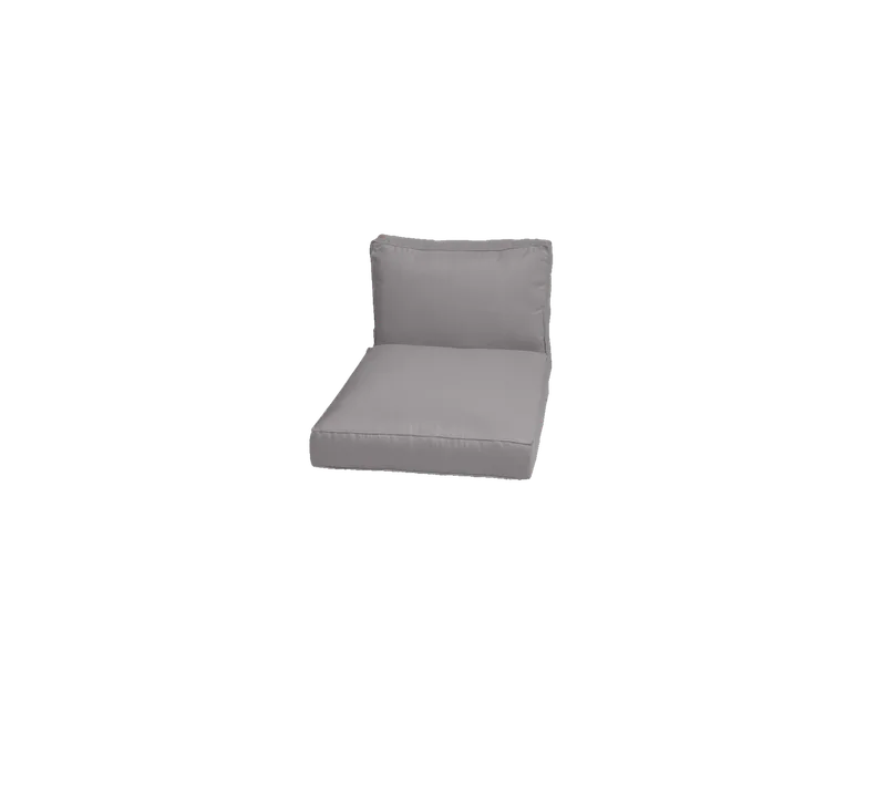 Chester lounge chair, Cushion set by Cane-line in Taupe, Natté w/QuickDry & Airflow – product photo 2 of 2