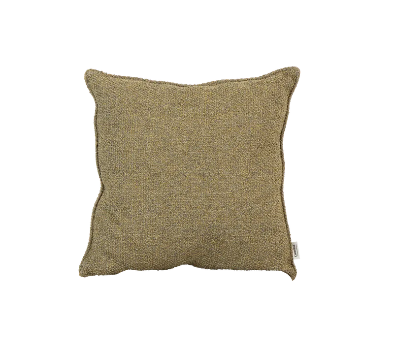 Rise scatter cushion, 60x60 cm van Cane-line in Turmeric yellow, Rise – productfoto
