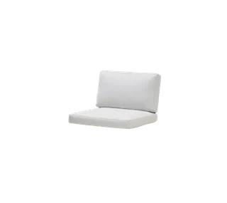Connect single module, Cushion set by Cane-line in White, Natté w/QuickDry & Airflow – product photo 2 of 2