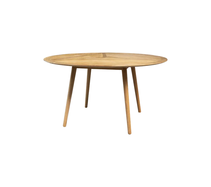 Define dining table, dia. 120 cm by Cane-line in Teak, Teak, geometric – product photo