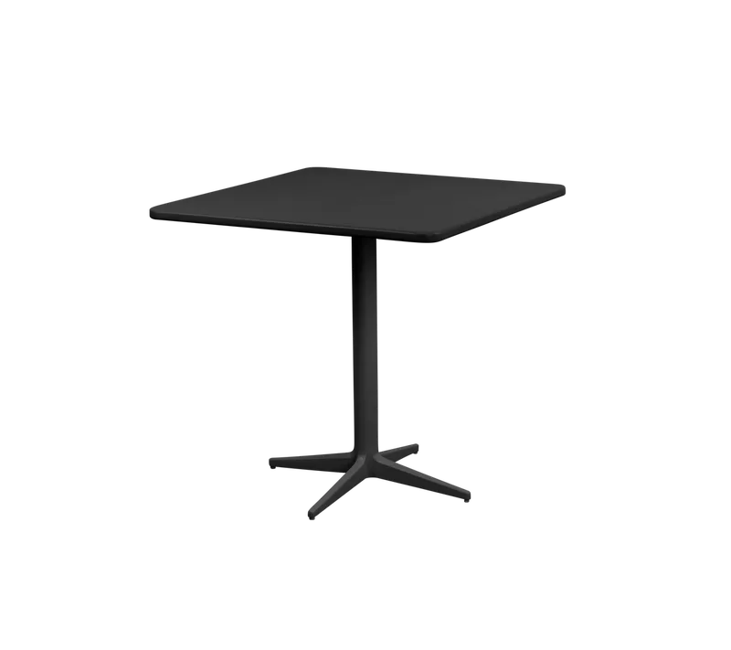 Drop café table 75x75 cm de Cane-line en Lava grey, aluminium, Lava grey, aluminium – photo du produit