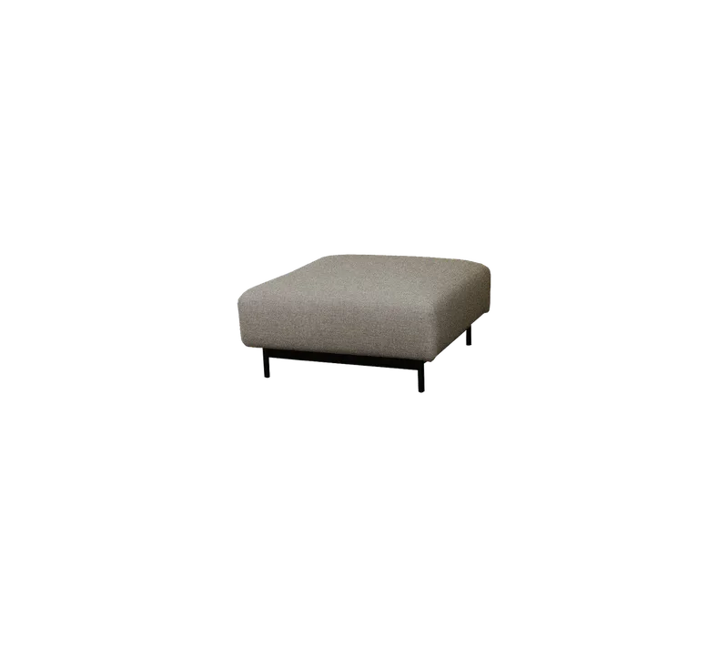 Aura pouf by Cane-line in Light brown, Zen – product photo