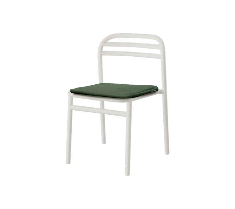 Bliss chair van Cane-line in Sand, Aluminium, Light green, Delight w/QuickDry & Airflow – productfoto
