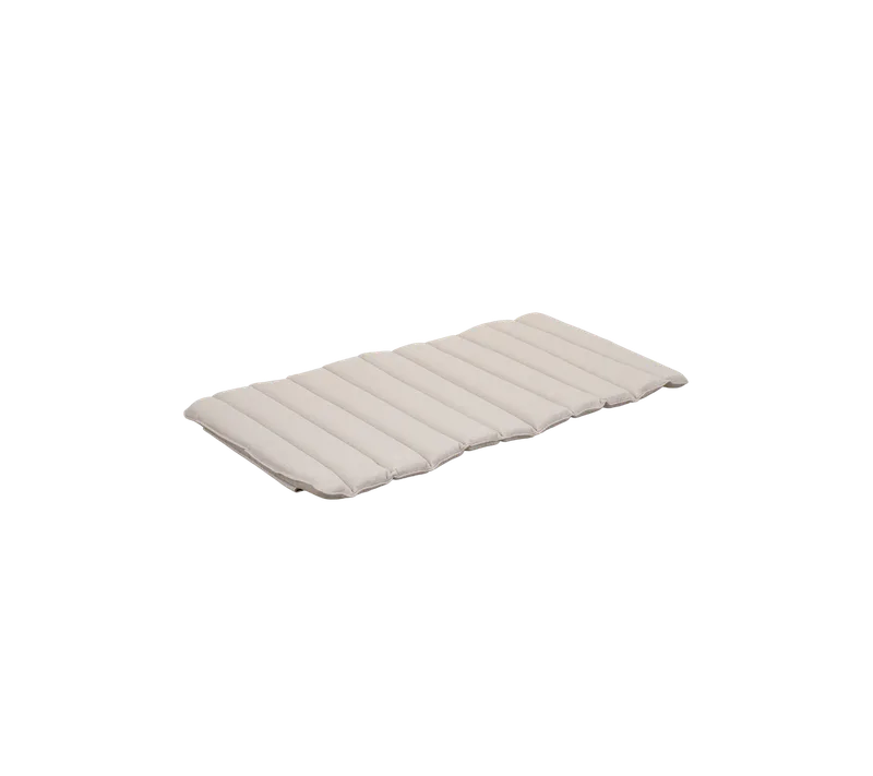 Al Dente lounge chair cushion set von Cane-line in Sand, Natté w/QuickDry & Airflow – Produktfoto