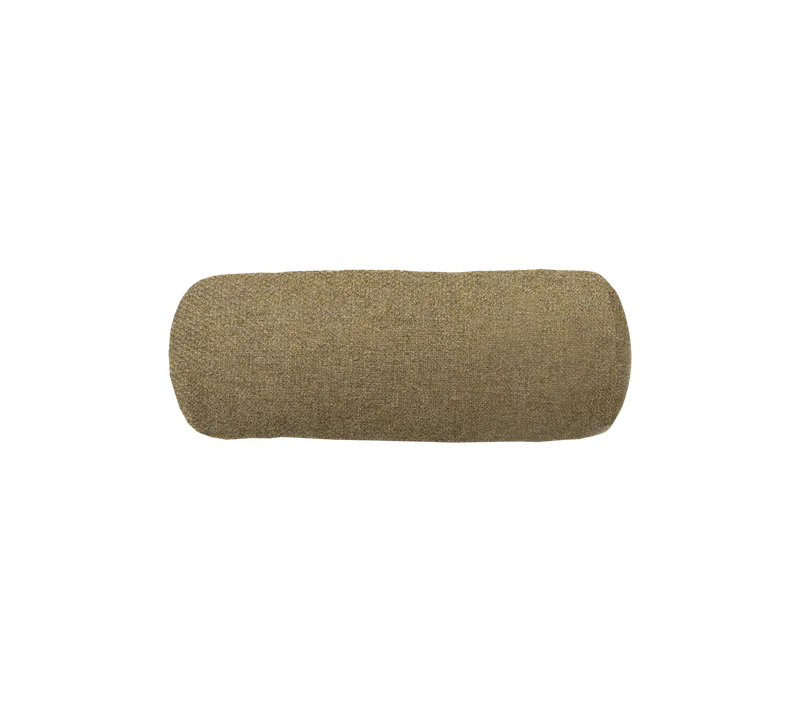 Rise scatter cushion, dia. 20x50 cm von Cane-line in Turmeric yellow, Rise – Produktfoto