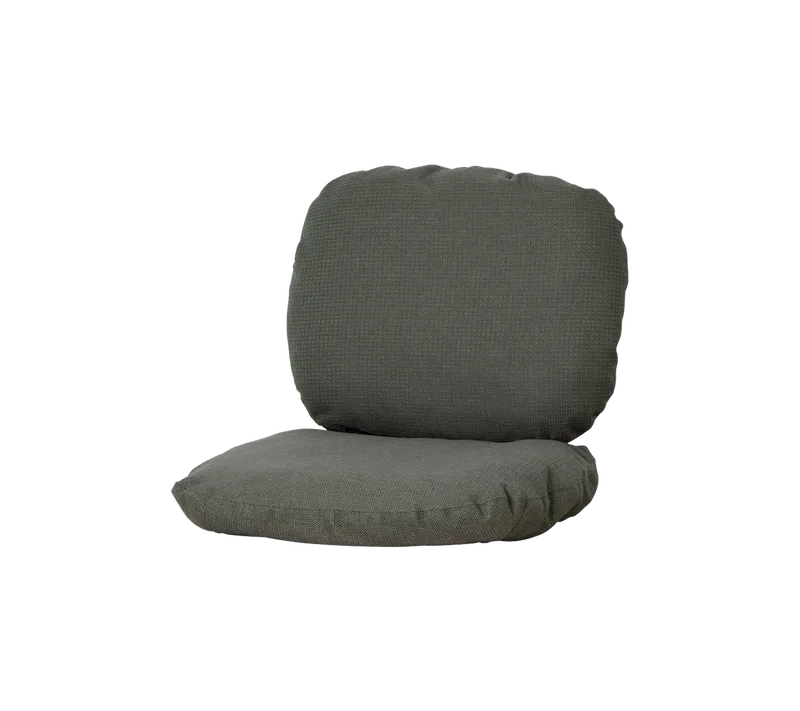 Hive chair, Cushion set by Cane-line in Light green, Link w/QuickDry & Airflow – product photo 2 of 2