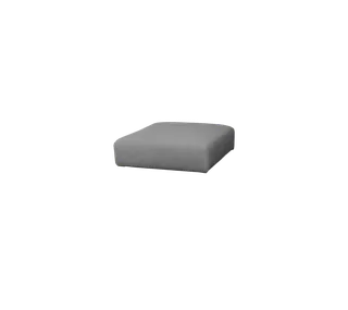 Aura seat module, single module, 0-sided mounting by Cane-line in Light grey, Ambience – product photo 1 of 2