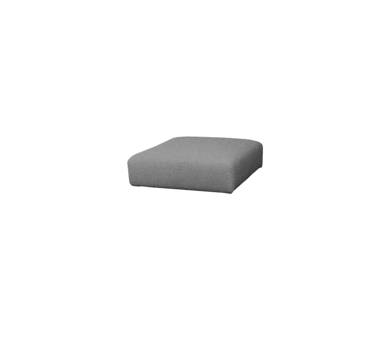 Aura seat module, single module, 0-sided mounting by Cane-line in Light grey, Ambience – product photo 1 of 2