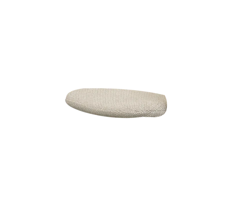 Choice chair seat cushion, outdoor by Cane-line in Desert sand, Rise w/QuickDry & Airflow – product photo