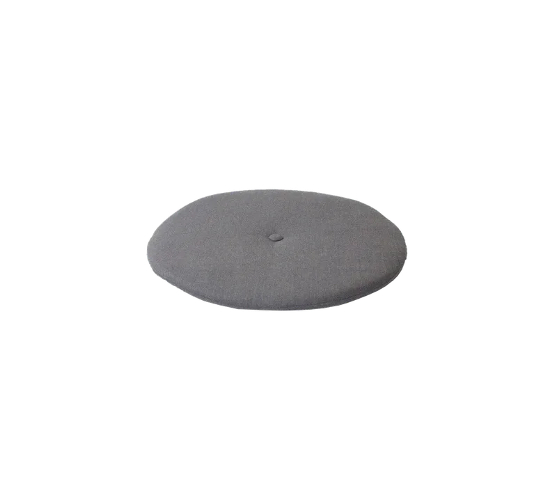 Peacock footstool, Cushion by Cane-line in Grey, Natté w/QuickDry & Airflow – product photo
