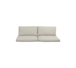 Chester 3-seater sofa, Cushion set van Cane-line in Desert sand, Rise w/QuickDry & Airflow – productfoto 2 van 2