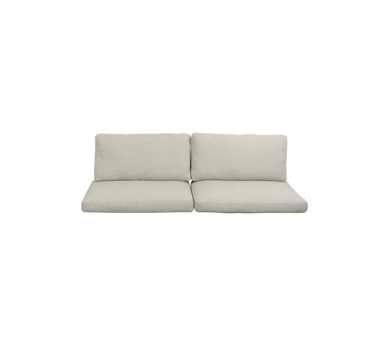 Chester 3-seater sofa, Cushion set van Cane-line in Desert sand, Rise w/QuickDry & Airflow – productfoto 2 van 2