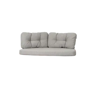 Ocean large 2-seater sofa, Cushion set von Cane-line in Light brown, Wove w/QuickDry & Airflow – Produktfoto 2 von 2