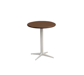Drop café table dia. 45 cm van Cane-line in Sand, Aluminium, Desert red, semi glossy aluminium – productfoto 2 van 2