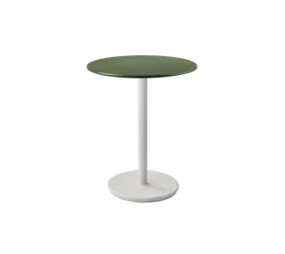 Go café table dia. 60 cm by Cane-line in Sand, Aluminium, Dark green, aluminium – product photo 2 of 2