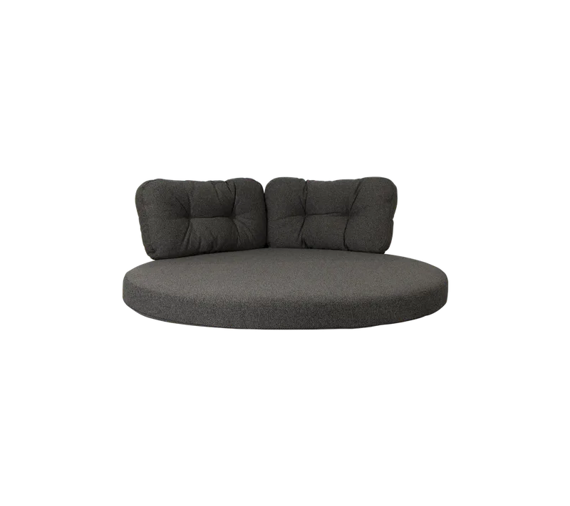 Ocean large daybed, Cushion set von Cane-line in Dark grey, Wove w/QuickDry & Airflow – Produktfoto 2 von 2