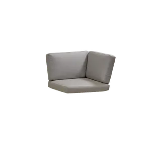 Connect corner module, Cushion set van Cane-line in Taupe, Natté w/QuickDry & Airflow – productfoto 2 van 2