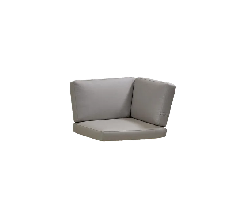 Connect corner module, Cushion set van Cane-line in Taupe, Natté w/QuickDry & Airflow – productfoto 2 van 2