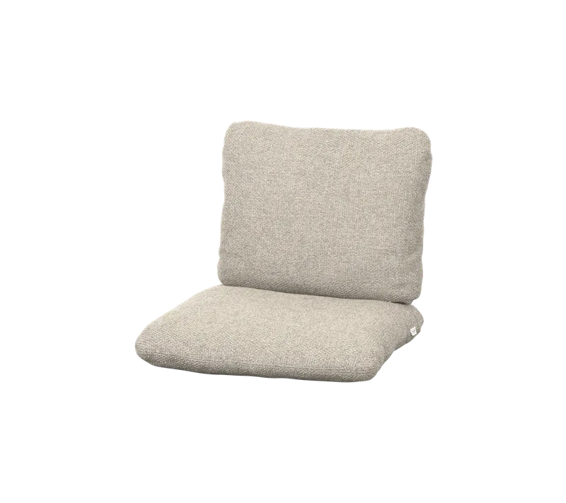 Sticks armchair, Cushion set von Cane-line in Desert sand, Rise w/QuickDry & Airflow – Produktfoto 2 von 2