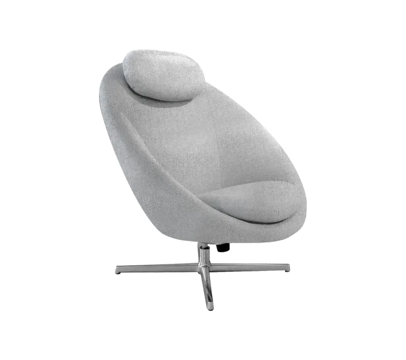 Pace lounge chair de Cane-line en Light grey, Ambience, Polished, aluminium – photo du produit