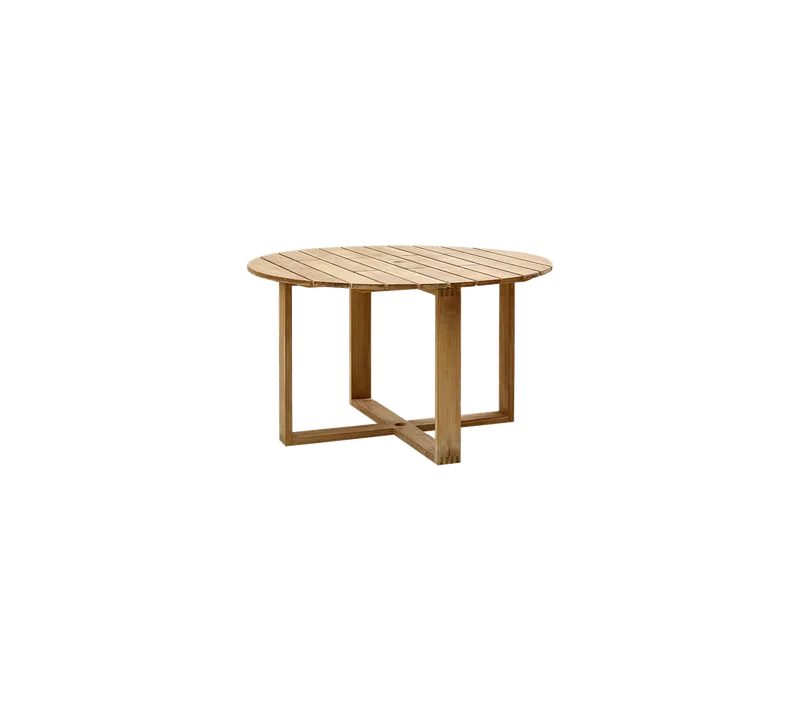Endless dining table, dia. 130 cm by Cane-line in Teak – product photo