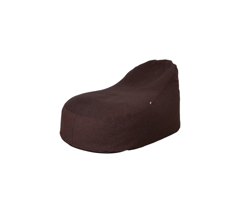 Cozy bean bag chair by Cane-line in Dark bordeaux, Focus – product photo