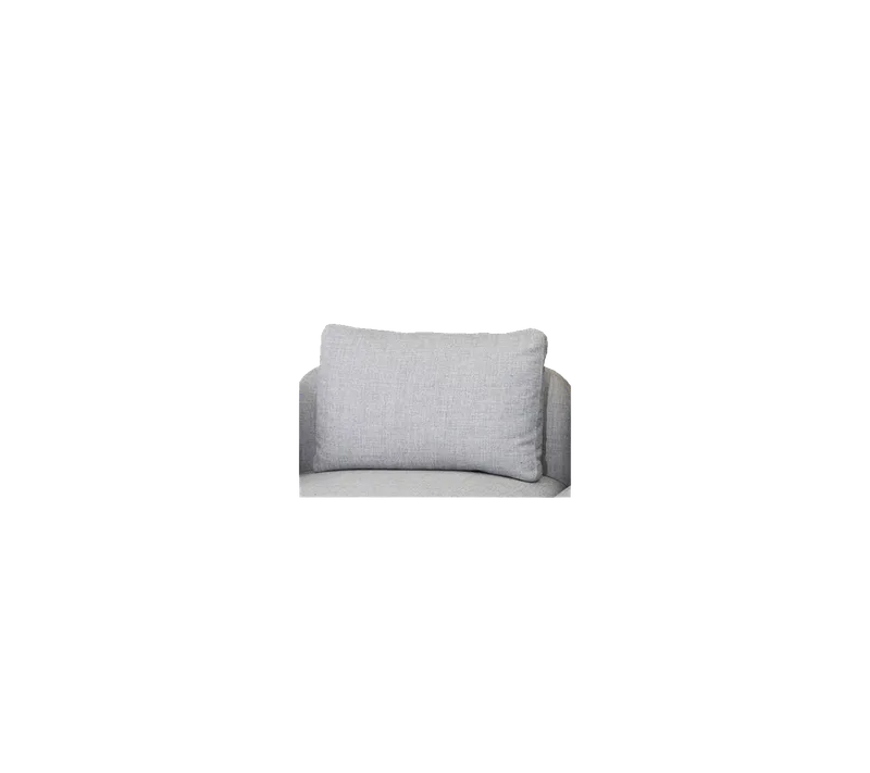 Aura, back cushion von Cane-line in Light grey, Essence – Produktfoto 2 von 2