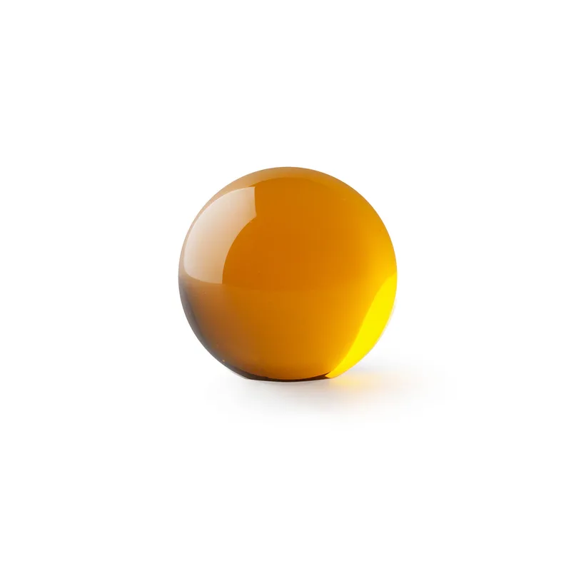 Fia Glass Ball by Design House Stockholm in Mini, Amber – product photo