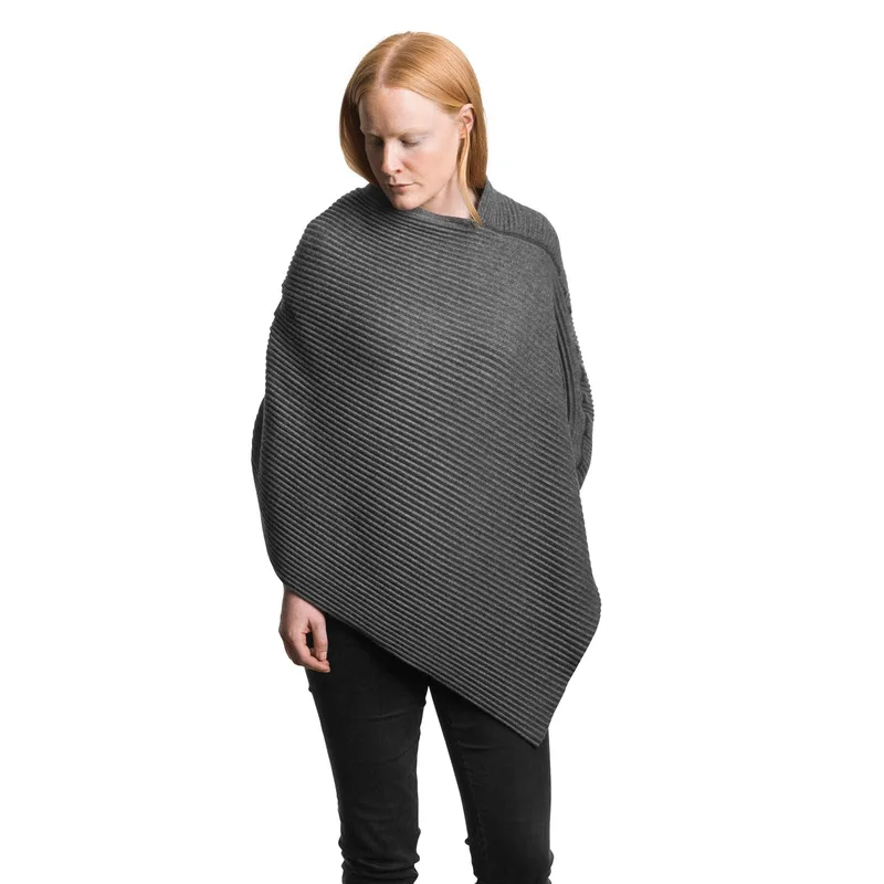 Pleece van Design House Stockholm in Poncho, Dark Grey – productfoto