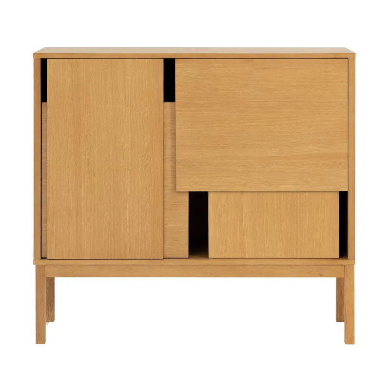 Layer van Design House Stockholm in Sideboard With Legs, Oak – productfoto