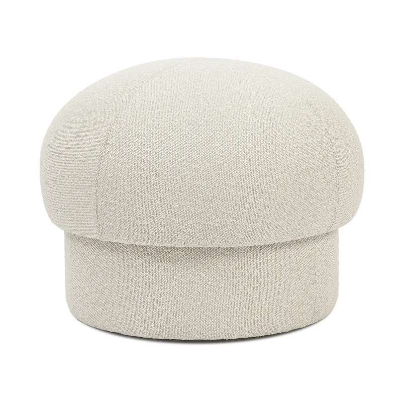 Uno Pouf von Design House Stockholm in 65 cm, Cream – Produktfoto