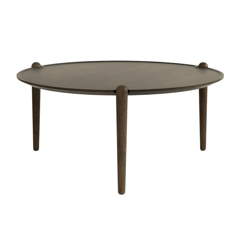 Aria Table 90 cm by Design House Stockholm in High, Dark Oak – product photo