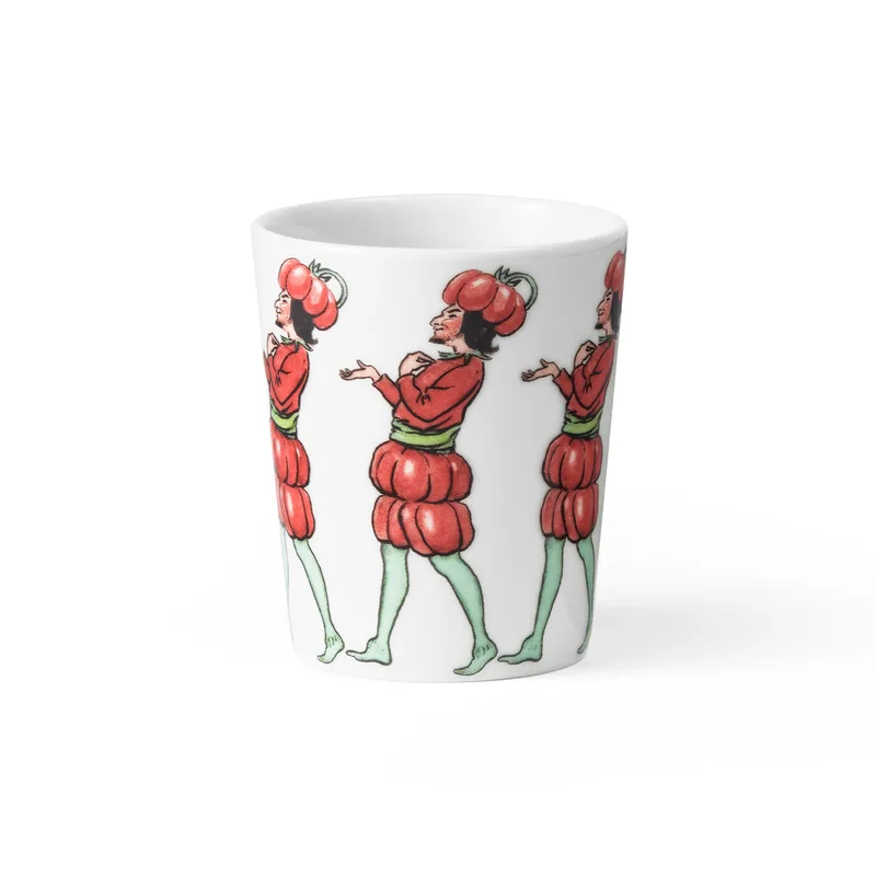 Elsa Beskow Mug by Design House Stockholm in Tomato, 28 cl – product photo