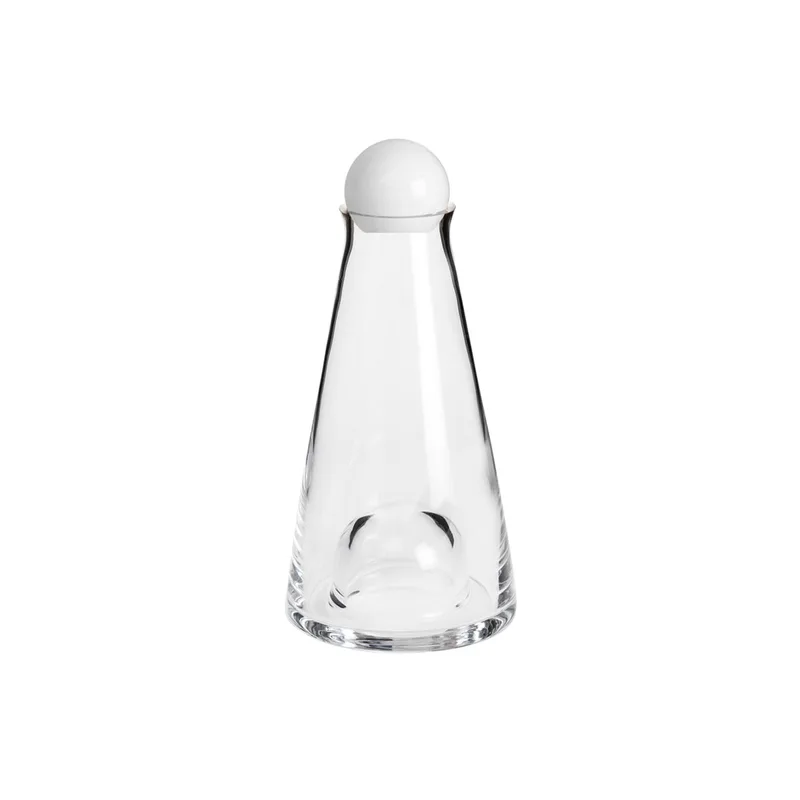Fia Carafe Mini by Design House Stockholm in 35 cl, Clear White – product photo