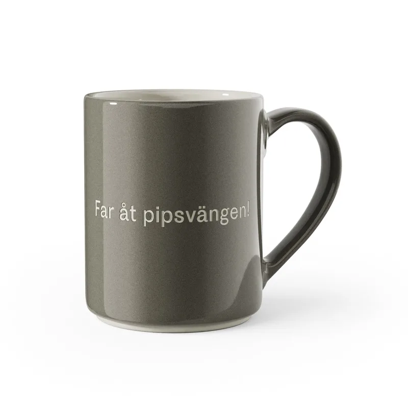 Astrid Lindgren Mug by Design House Stockholm in Far åt pipsvängen! – product photo