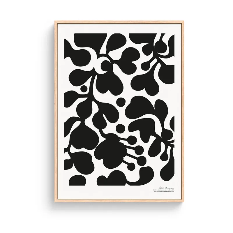 Birds 1967 Poster van Design House Stockholm in No. 3 – productfoto