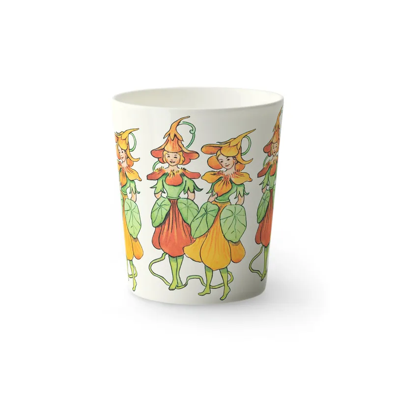 Elsa Beskow Mug by Design House Stockholm in 28 cl, Nasturtium – product photo