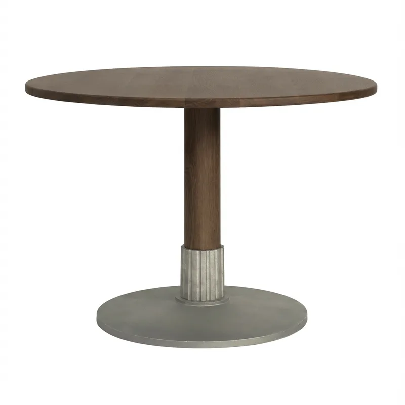 Tock Table de Design House Stockholm en Round, Dark Oak – photo du produit