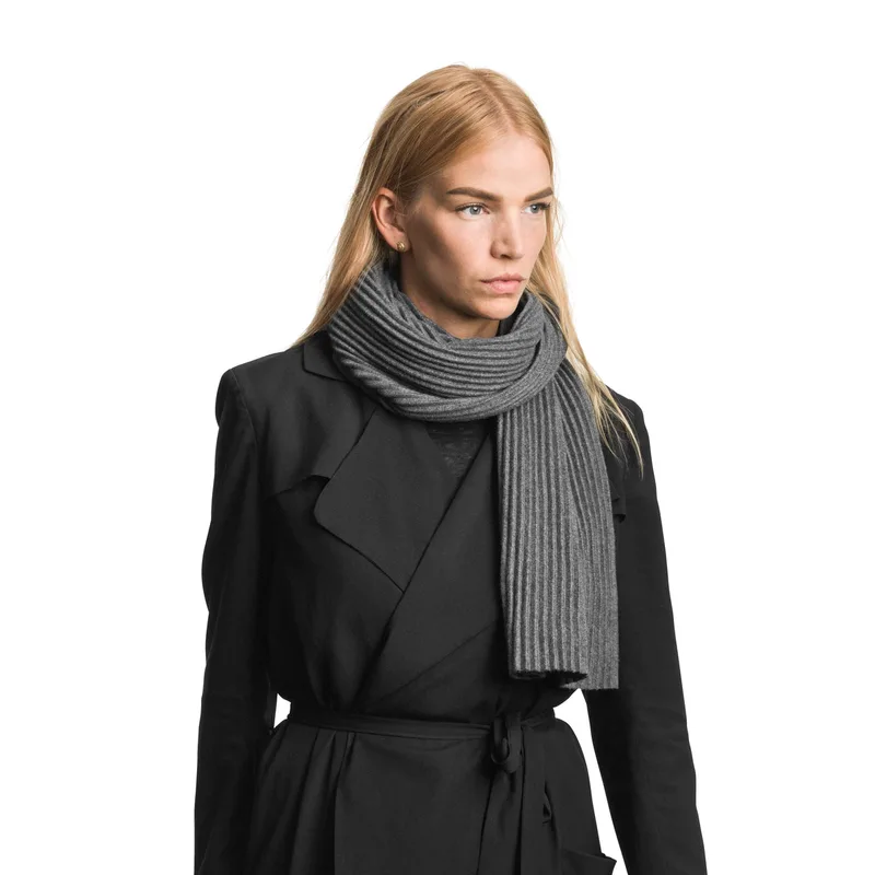 Pleece Short Scarf von Design House Stockholm in 30x140 cm, Dark Grey – Produktfoto
